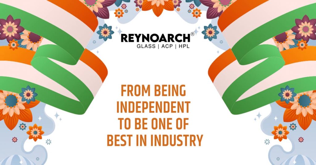 from being independent to be being one of the best in Industry, reynoarch acp, manufacturer of aluminium composite panel, manufacturer of acp, manufacturer of hpl, acp louver